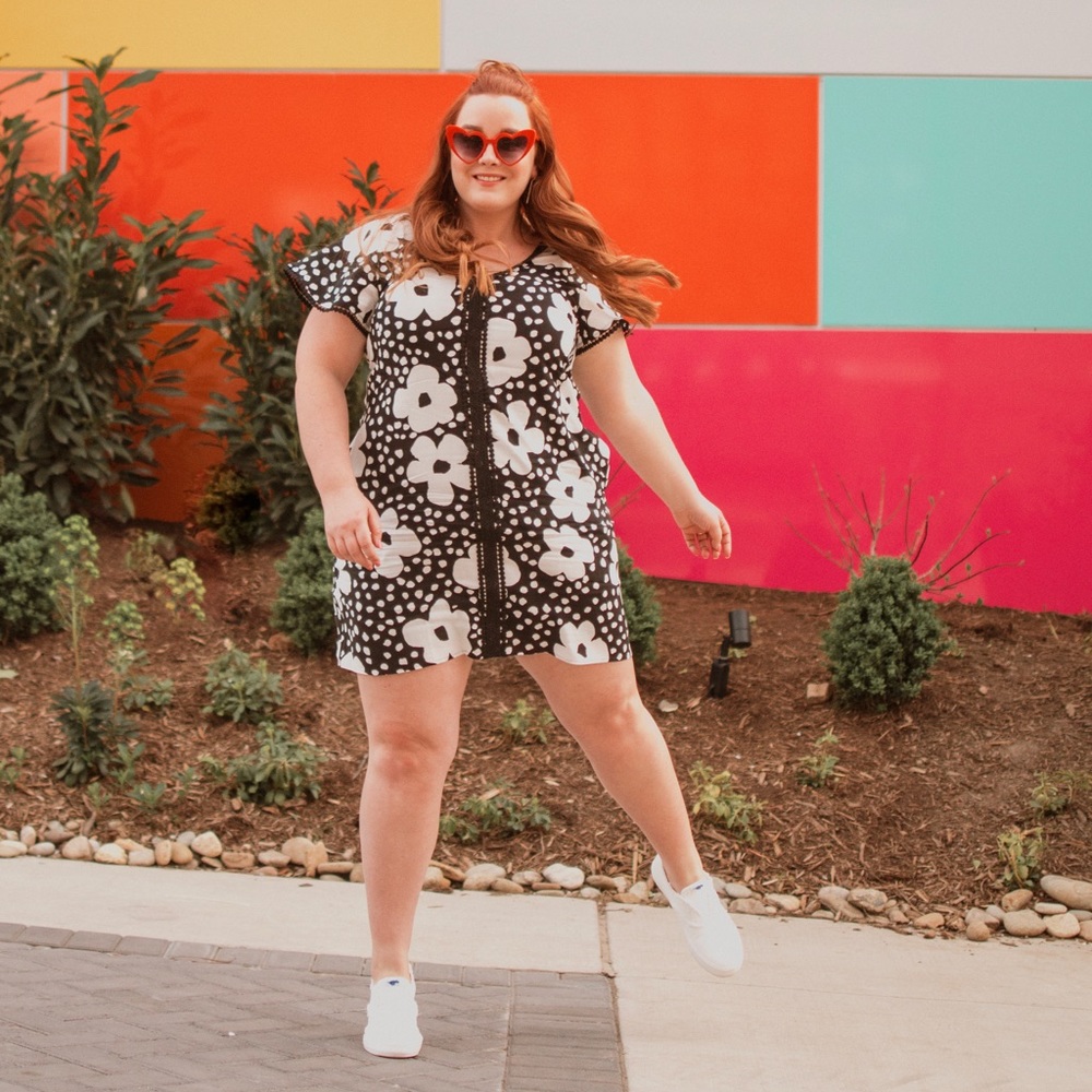 Retro Inspired Floral Dress